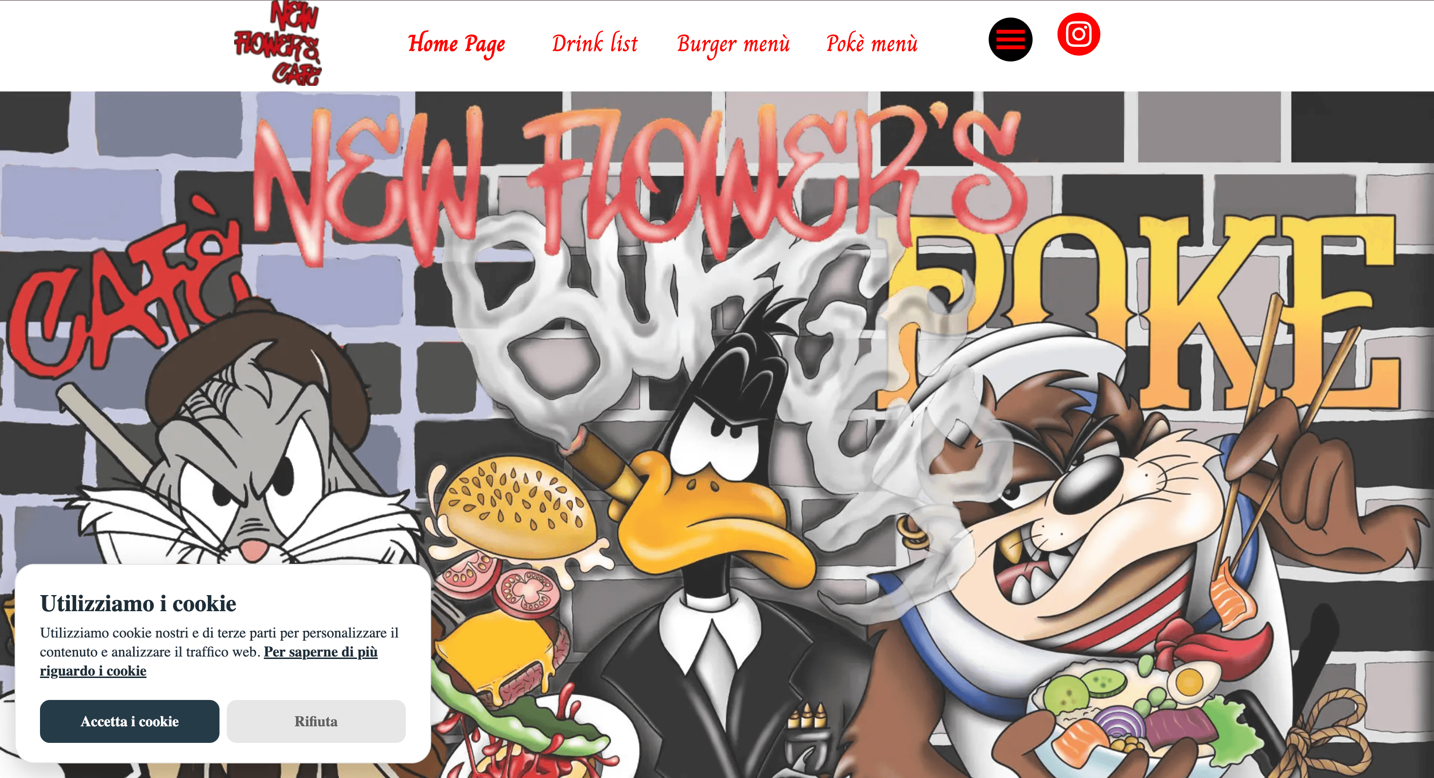 Exclusiva landing page para Cocktail Bar & Food